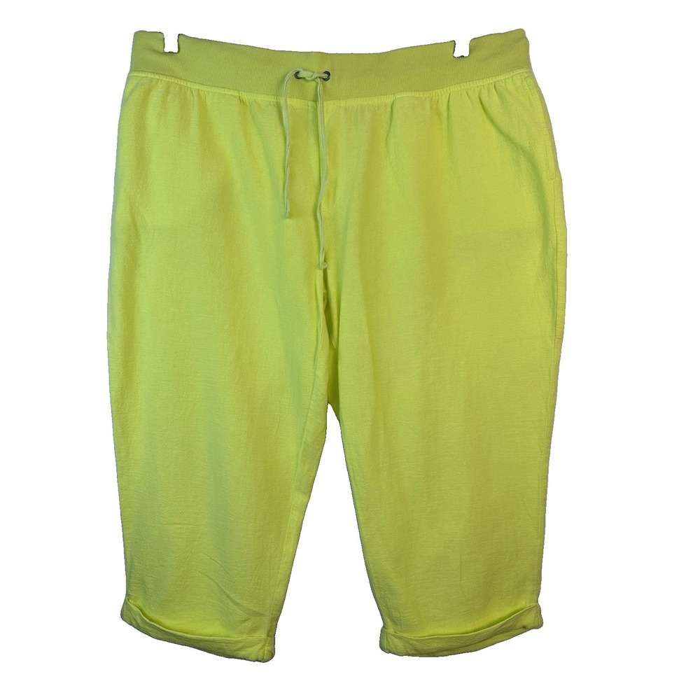 Chico's Capri Pants Women's Size 3 (XL Or 16) Lime Color